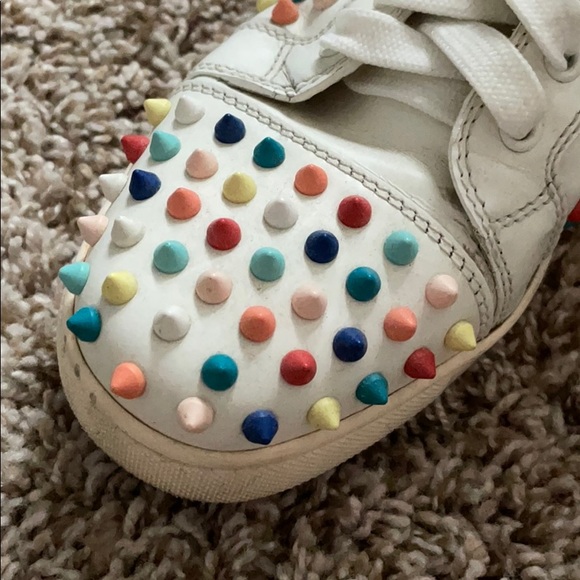 Christian Louboutin orlato flat high-top sneaker - Picture 6 of 7